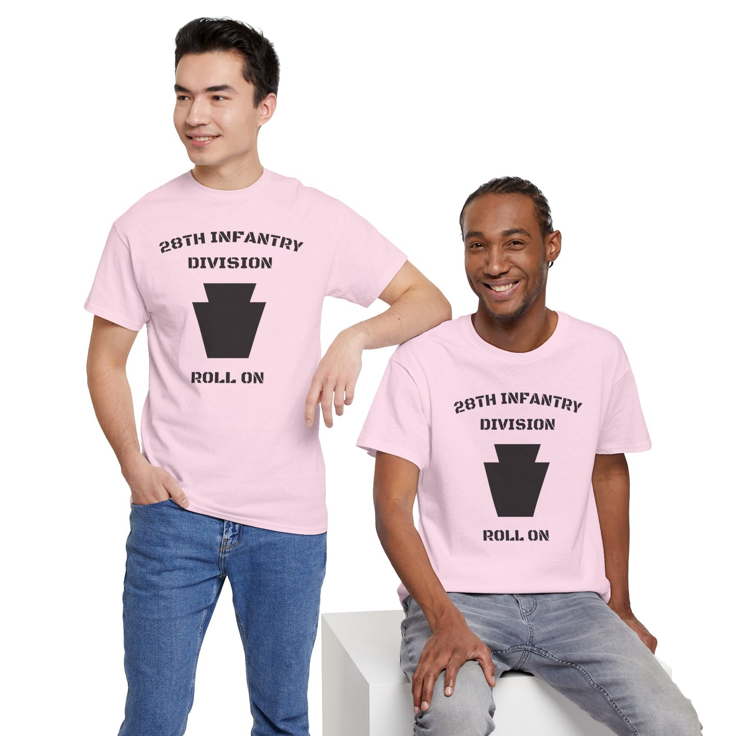 28th ID Keystone Roll On Unisex Cotton T-Shirt
