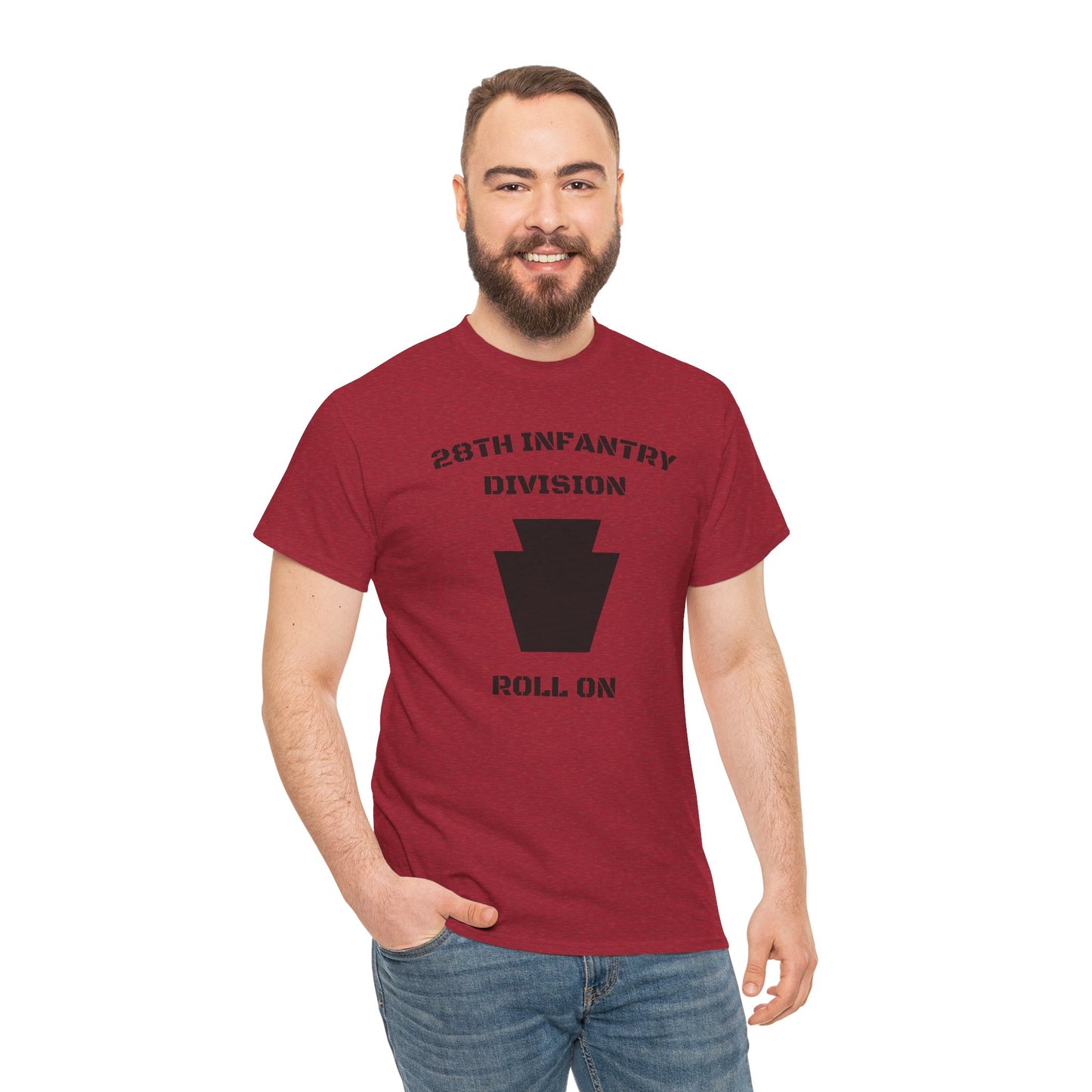28th ID Keystone Roll On Unisex Cotton T-Shirt