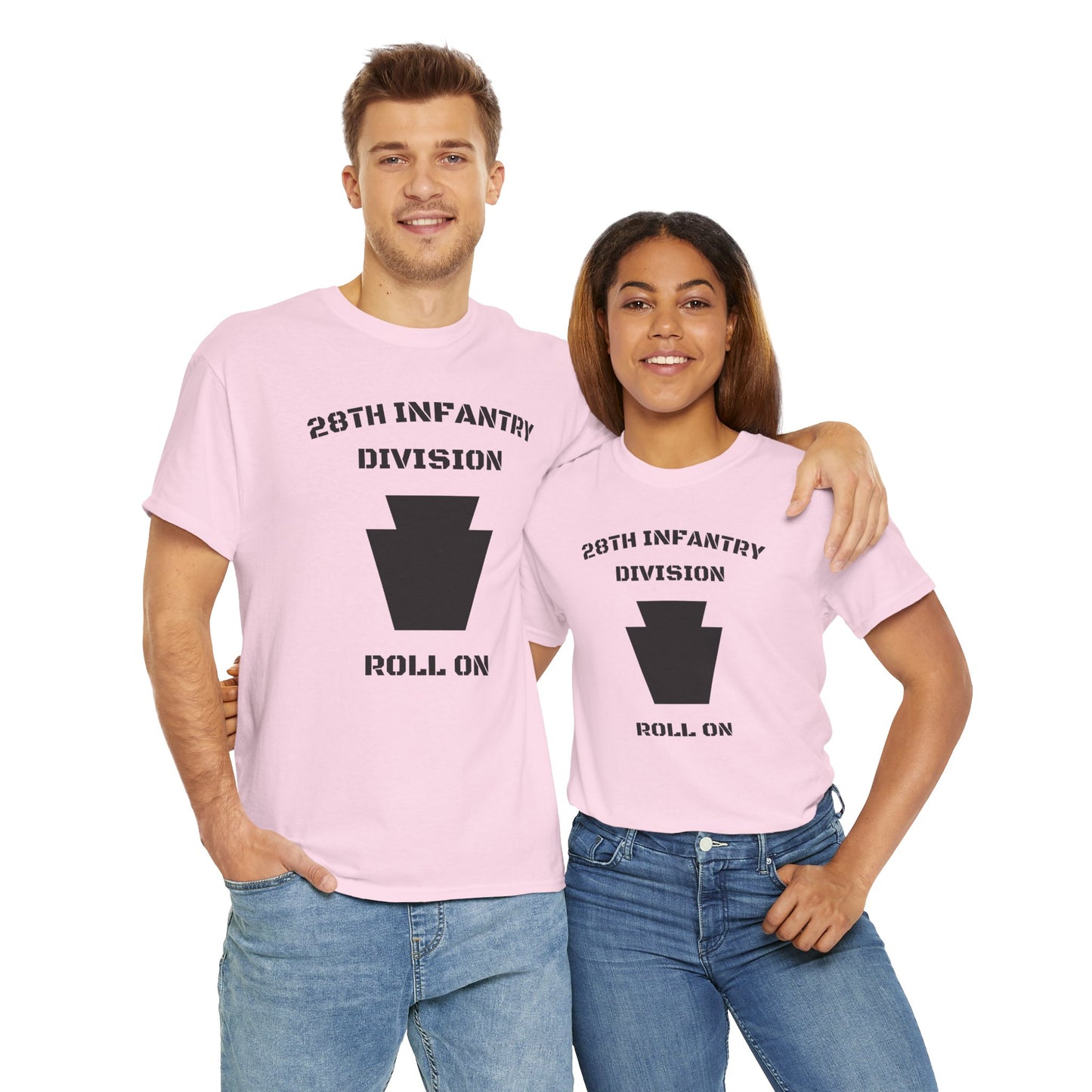 28th ID Keystone Roll On Unisex Cotton T-Shirt