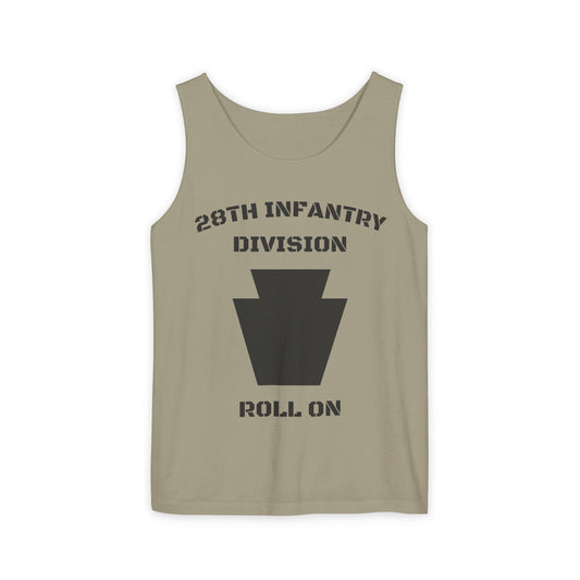 28th Infantry Division Roll On Tank Top