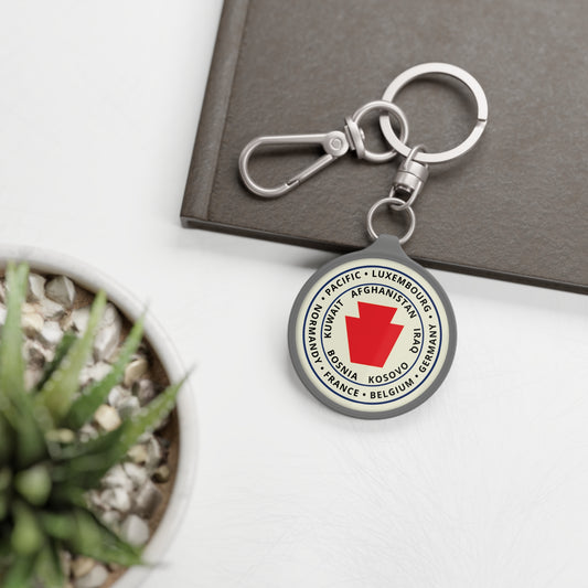28th ID Association Keyring Tag