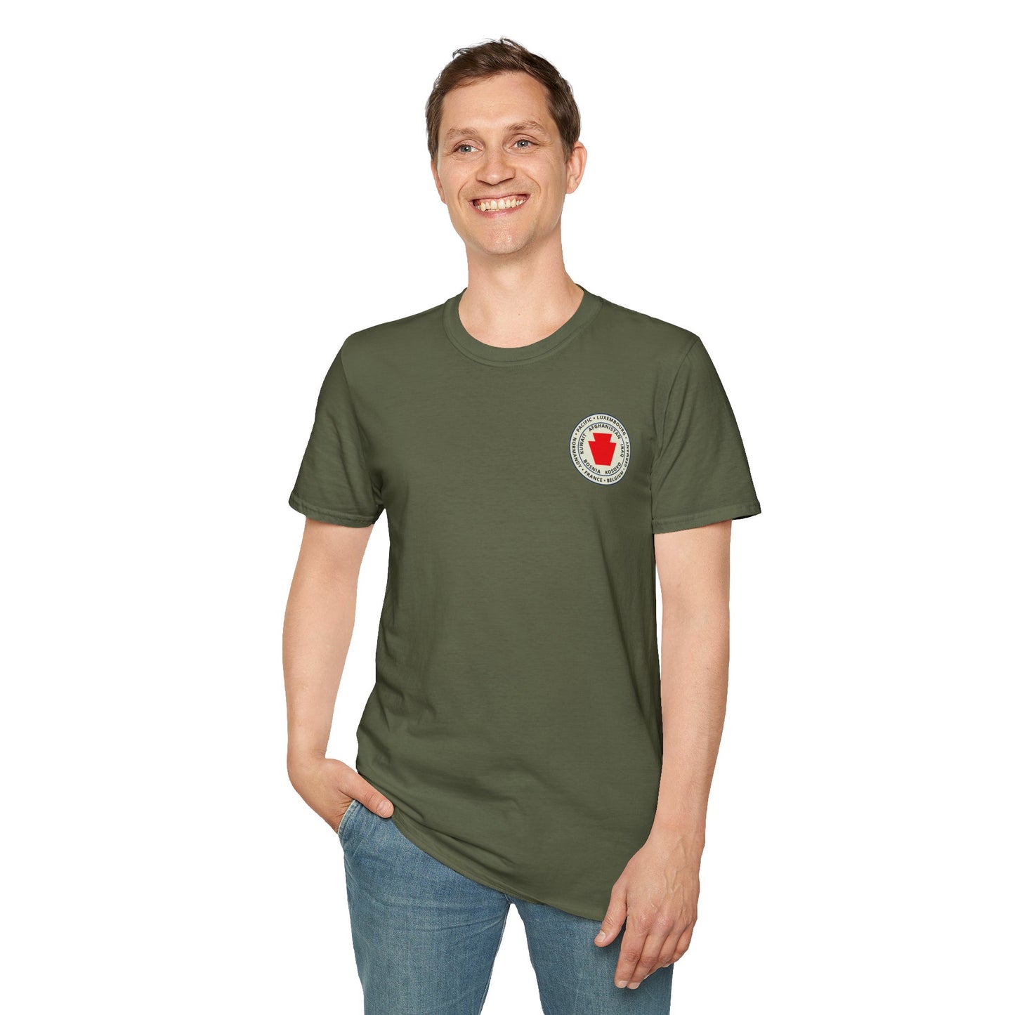 Flag Keystone Roll On T-Shirt