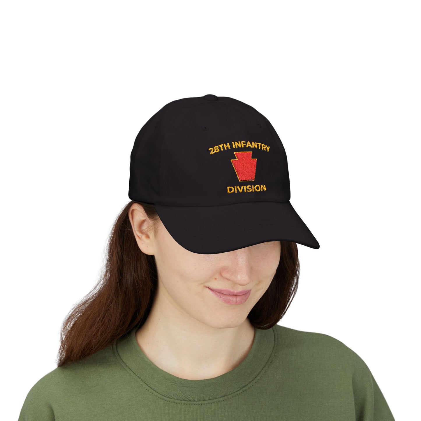 Red Keystone Embroidered Adjustable Hat