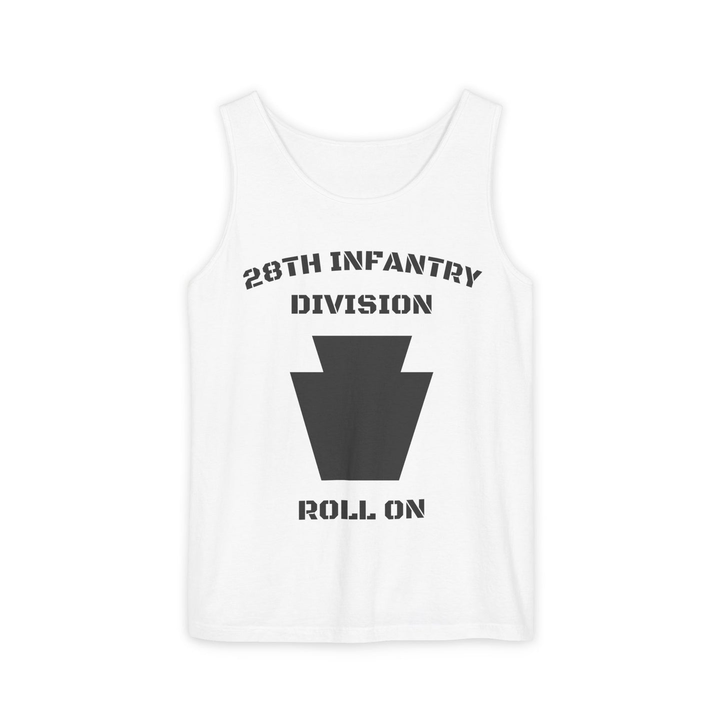 28th Infantry Division Roll On Tank Top