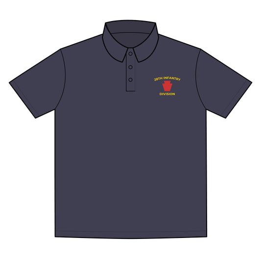 28 ID Embroidered Polo Shirt