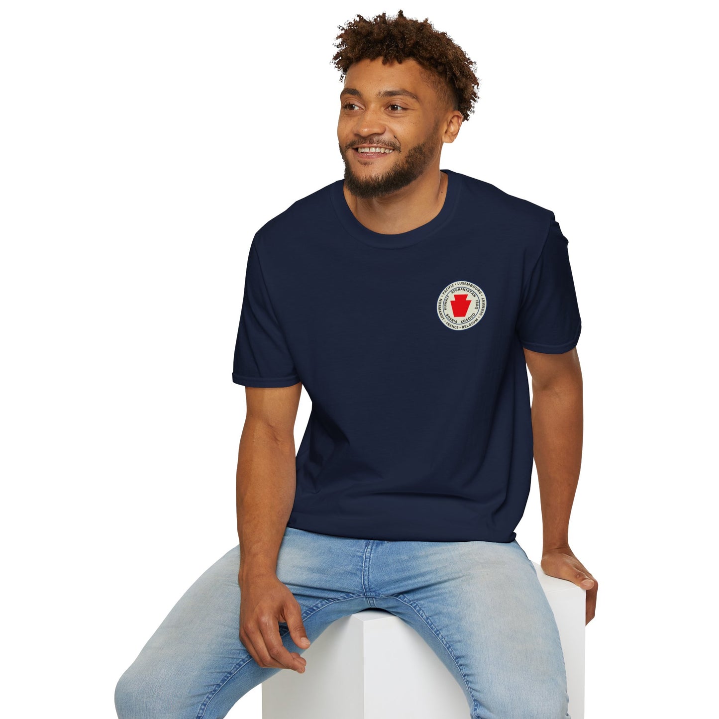 Flag Keystone Roll On T-Shirt