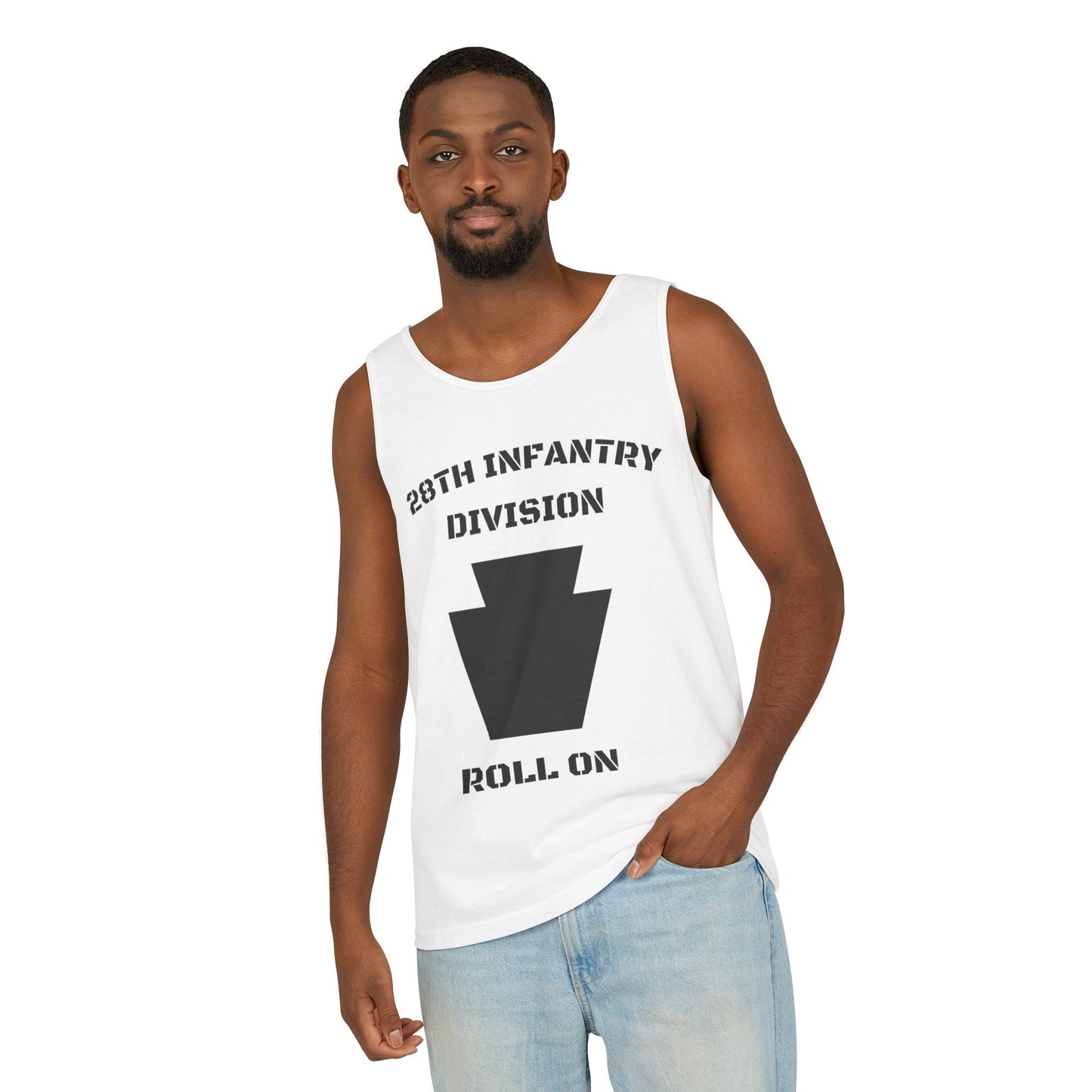 28th Infantry Division Roll On Tank Top