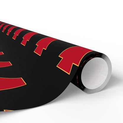 Red Keystone Wrapping Paper