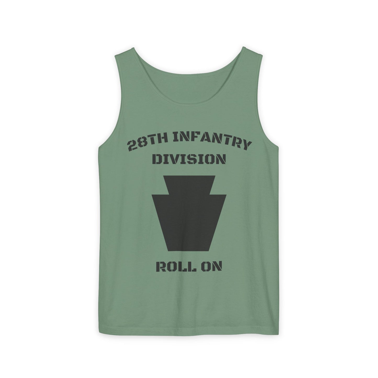 28th Infantry Division Roll On Tank Top