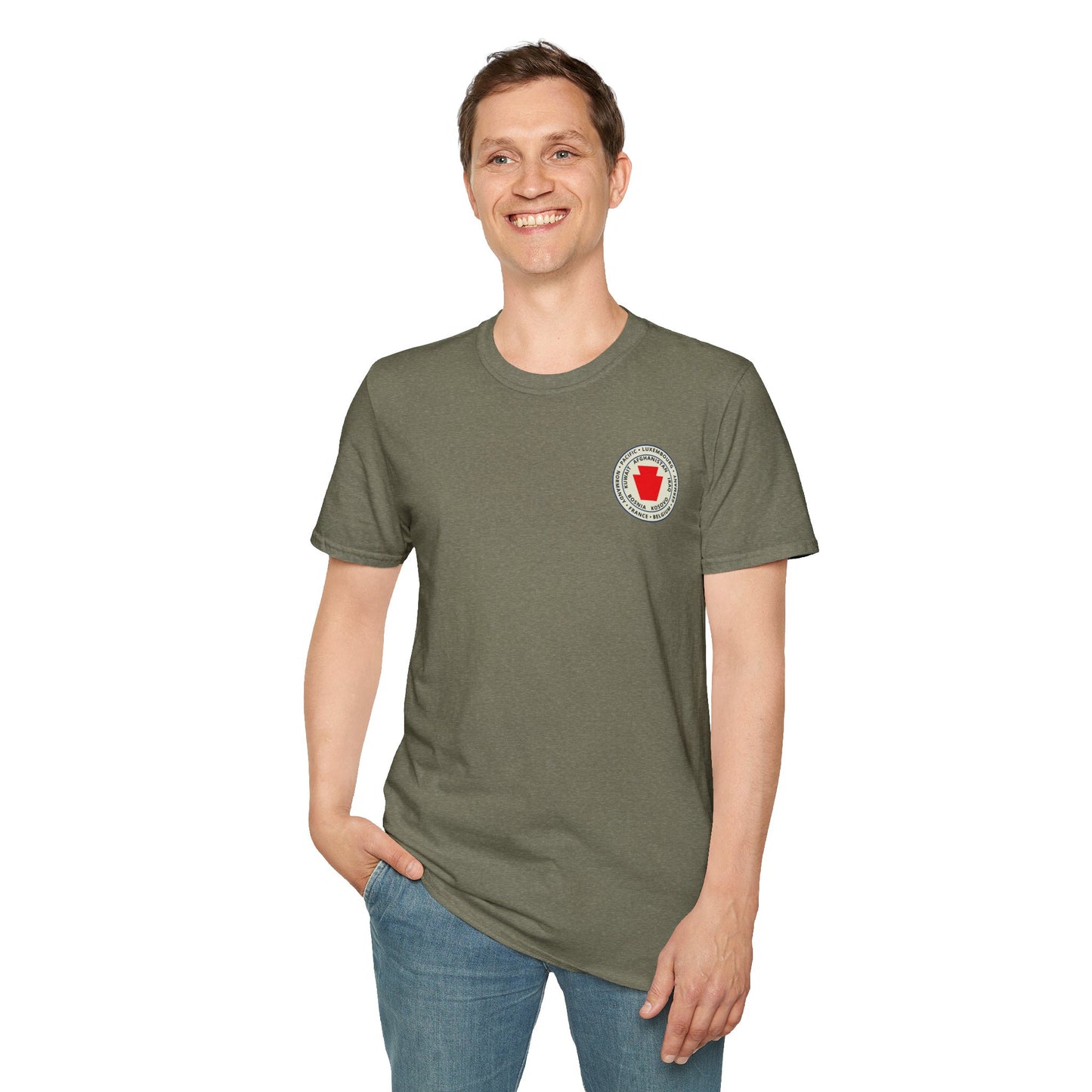 Flag Keystone Roll On T-Shirt