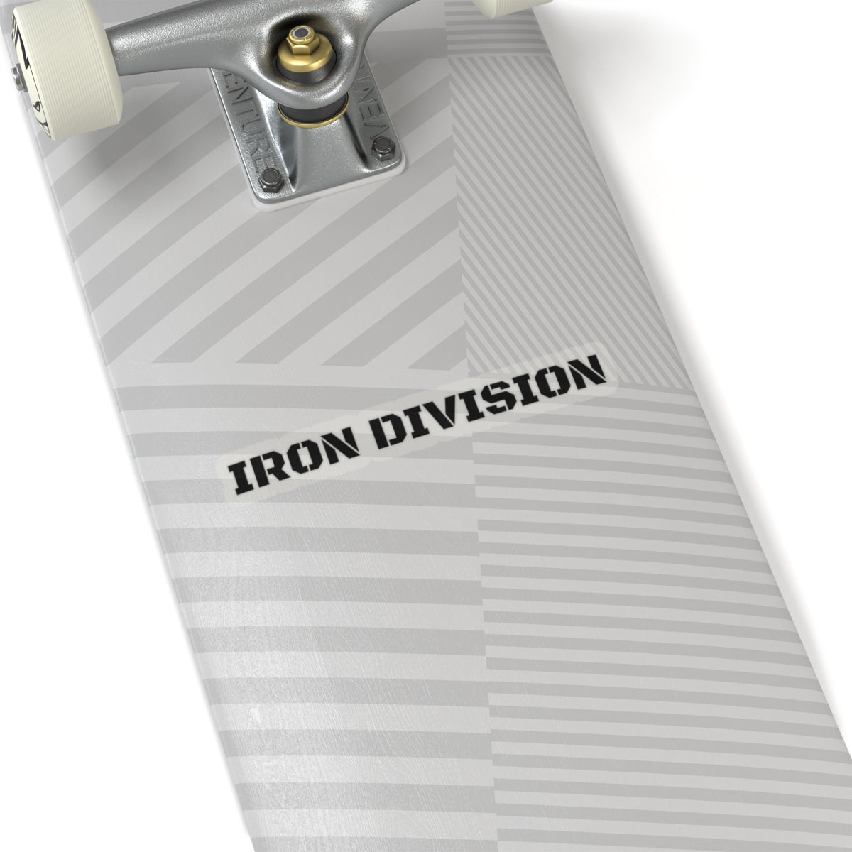 "IRON DIVISION" Kiss-Cut Stickers