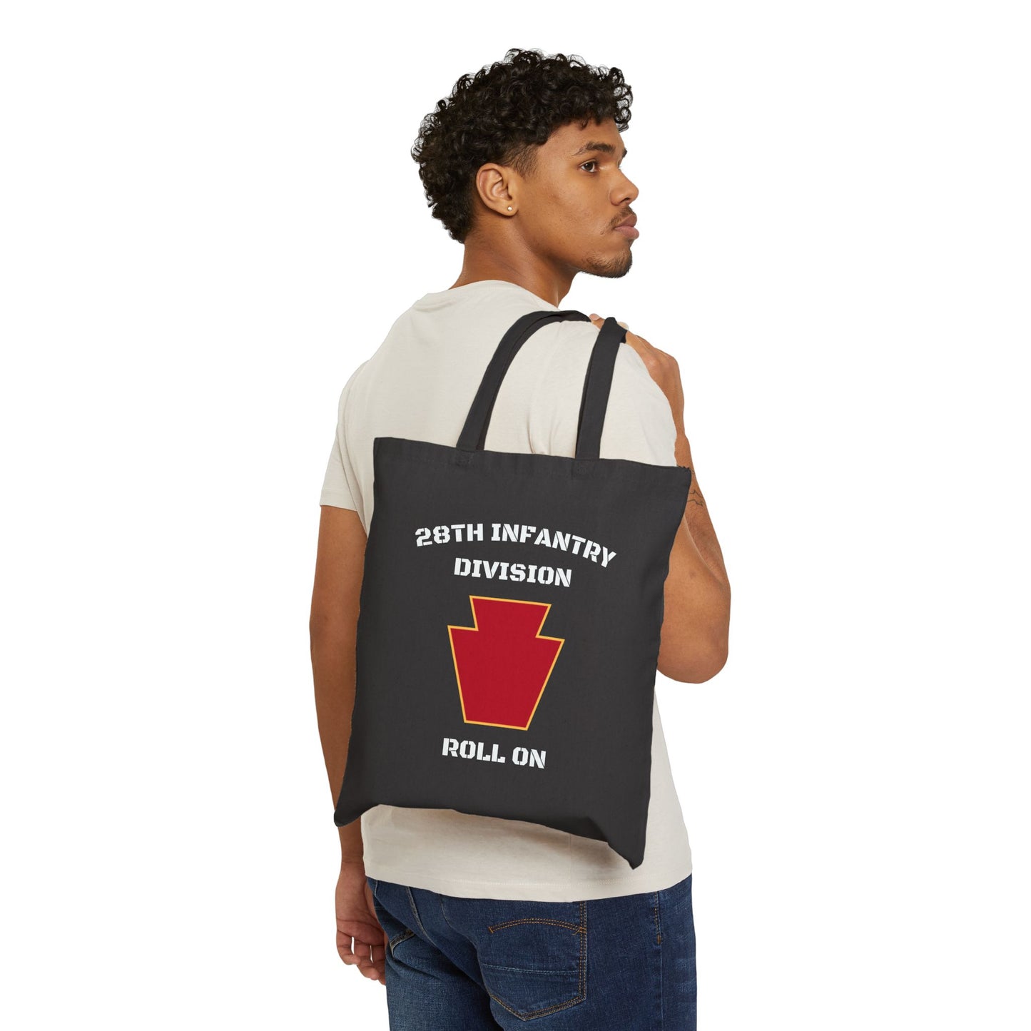 "Roll On" Keystone Cotton Canvas Tote Bag