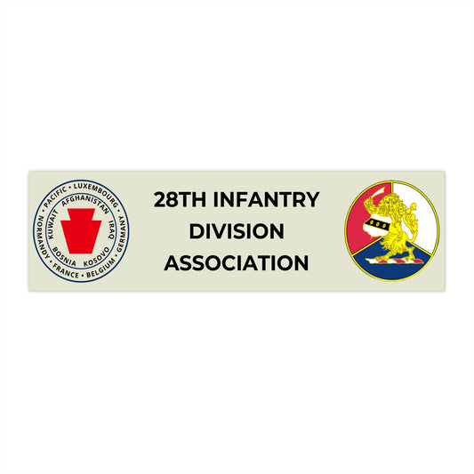 28th ID Association Bumper Stickers