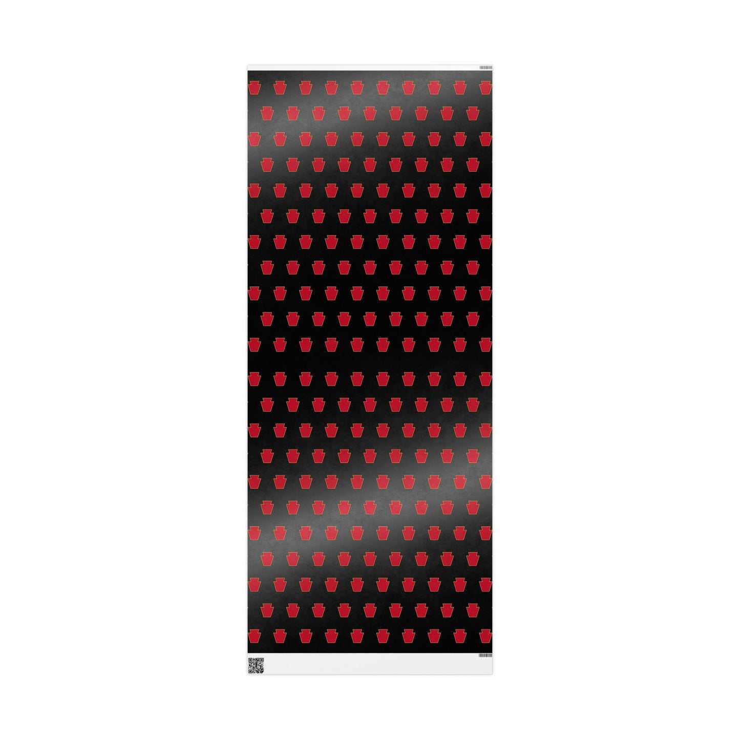 Red Keystone Wrapping Paper