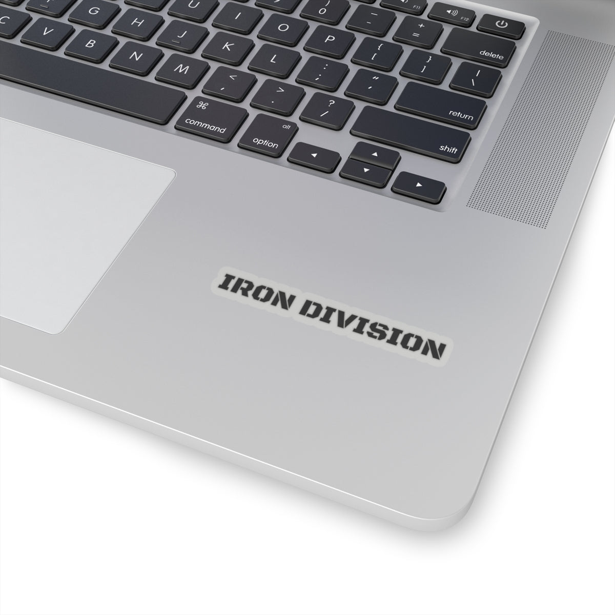 "IRON DIVISION" Kiss-Cut Stickers