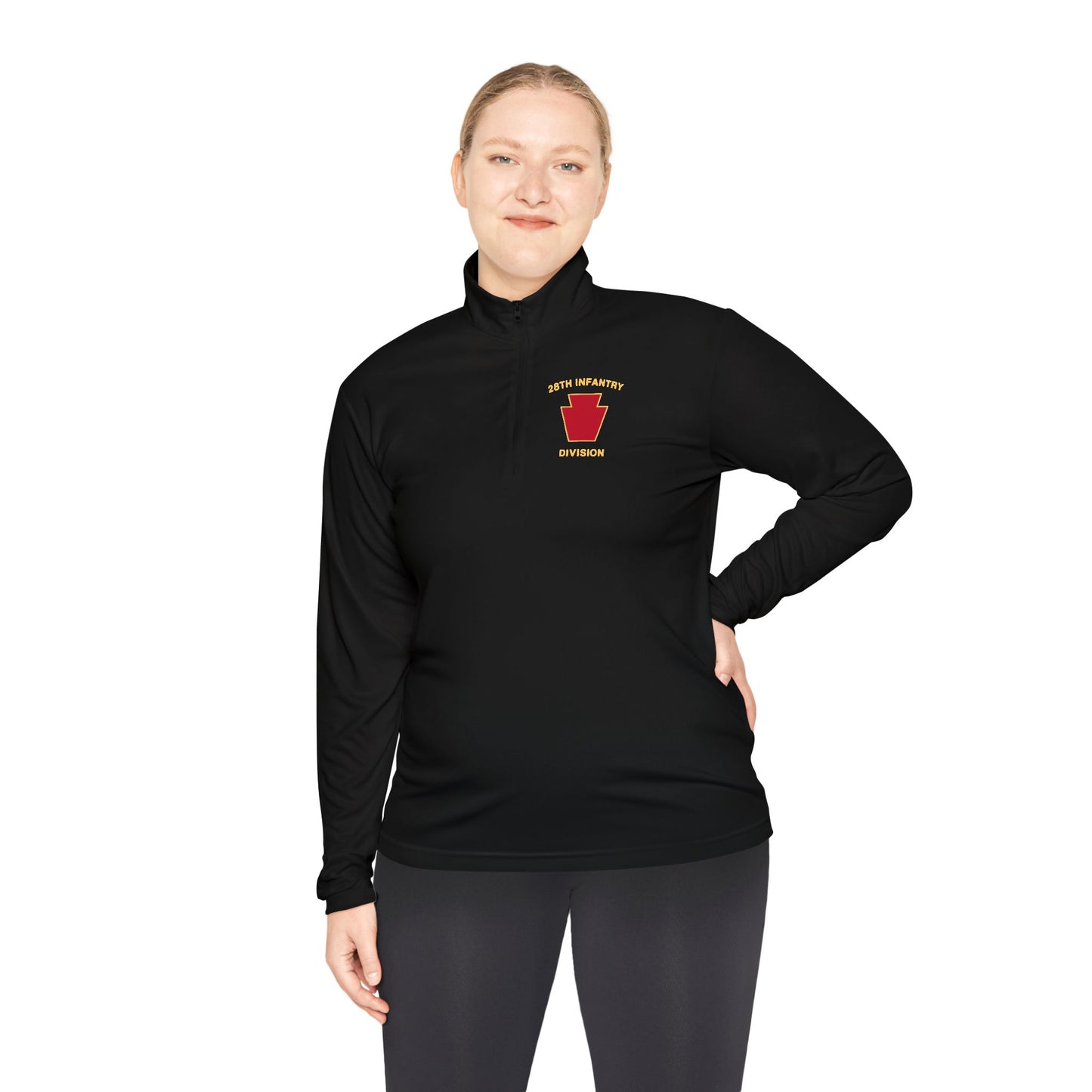 Red Keystone Quarter-Zip Pullover