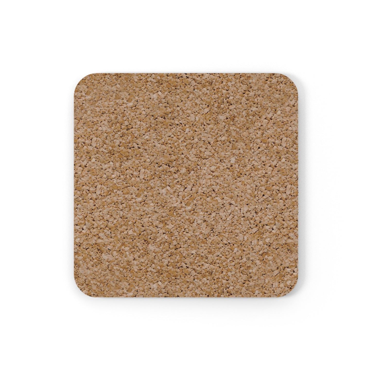 Red Keystone Cork Back Coaster