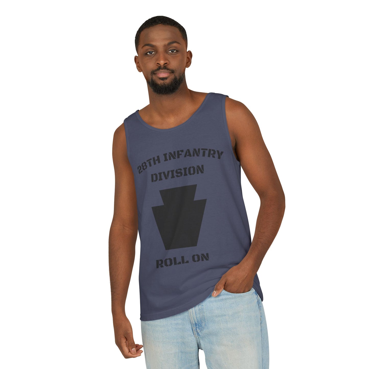 28th Infantry Division Roll On Tank Top