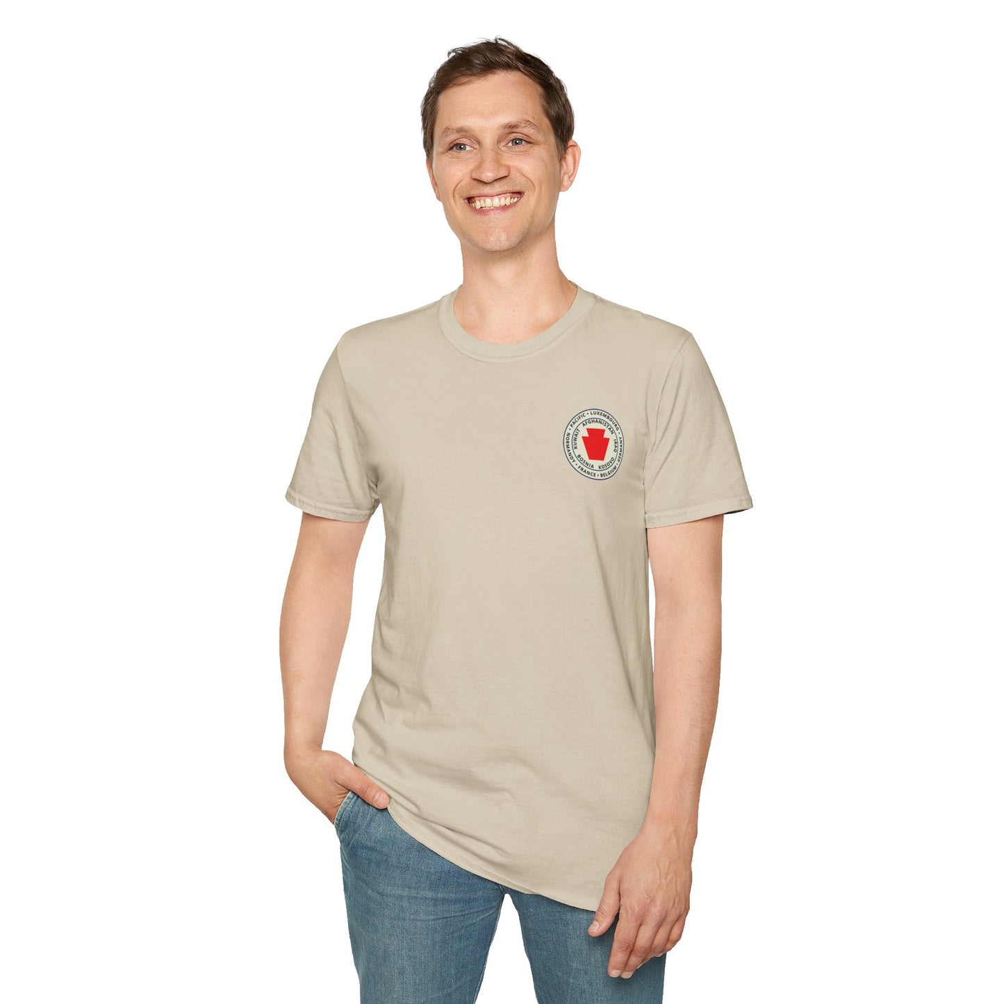 Flag Keystone Roll On T-Shirt