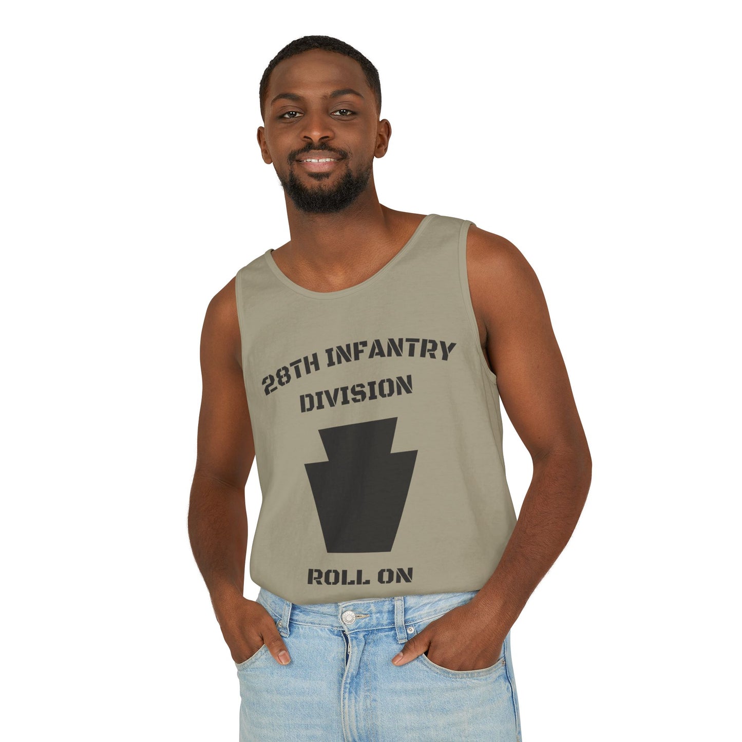 28th Infantry Division Roll On Tank Top